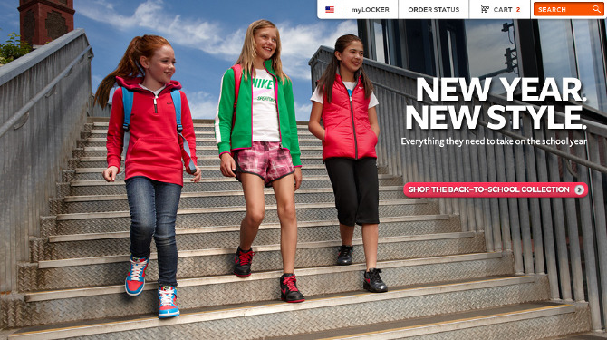 Related categories Heading back to school means starting off in style with a fresh look. Liven up your wardrobe for and get excited to hit the halls with the latest back to school shoes and clothing from Finish Line. From sneakers to backpacks to athletic gear, you’ll find the hottest back to school trends to upgrade your look.