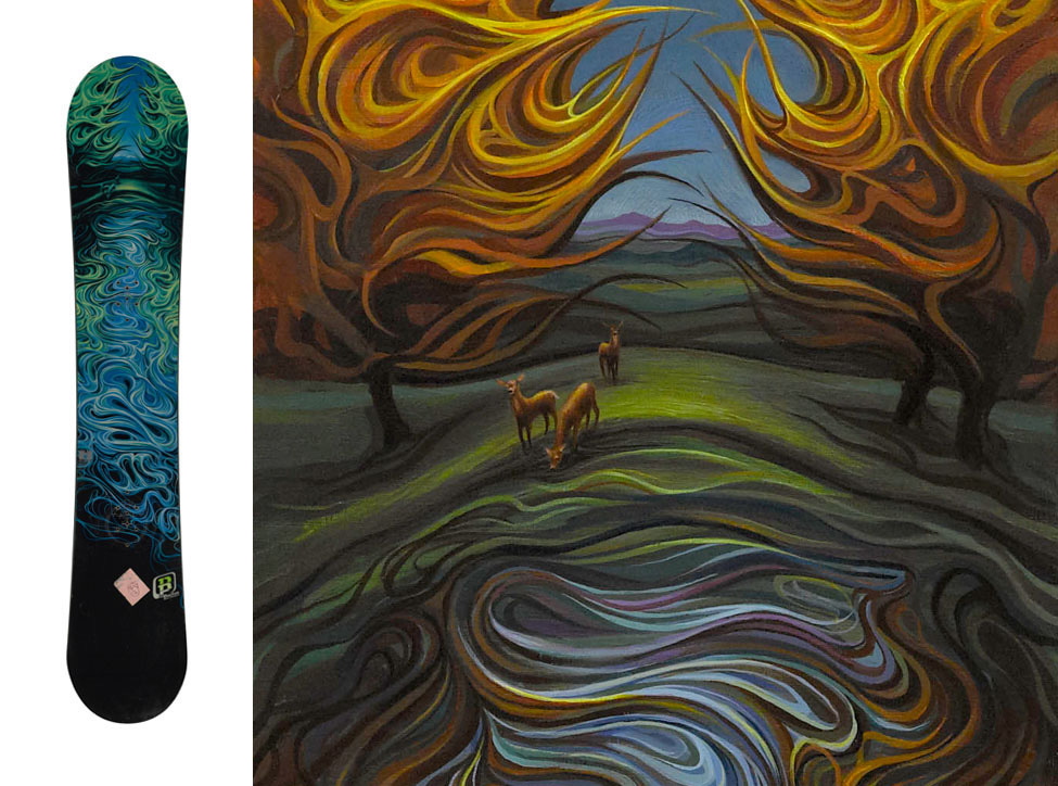 BURTON SNOWBOARDS / JDK DESIGN ross powers snowboard series Scott